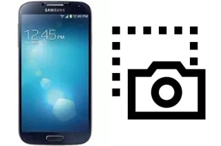 Screenshot in Samsung Galaxy S4 CDMA