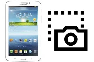Screenshot in Samsung Galaxy Tab 3 7.0