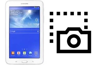 Screenshot in Samsung Galaxy Tab 3 Lite 7.0 VE