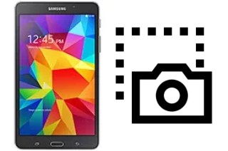 Screenshot in Samsung Galaxy Tab 4 7.0 LTE