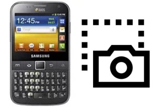 Screenshot in Samsung Galaxy Y Pro Duos B5512