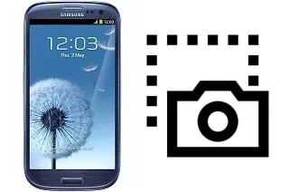 Screenshot in Samsung I9305 Galaxy S III
