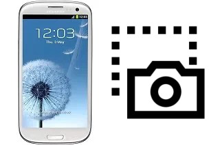Screenshot in Samsung I9300I Galaxy S3 Neo