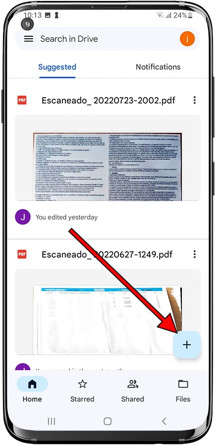 to scan documents with a Samsung