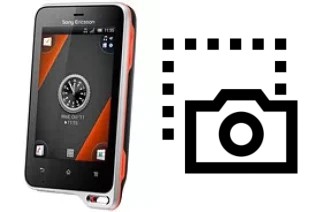Screenshot in Sony Ericsson Xperia active