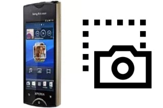 Screenshot in Sony Ericsson Xperia ray