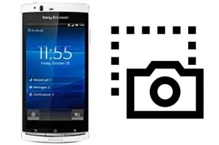 Screenshot in Sony Ericsson Xperia Arc S