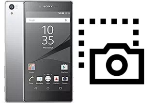 Screenshot in Sony Xperia Z5 Premium Dual