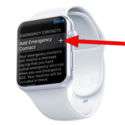 Emergency sos discount on apple watch