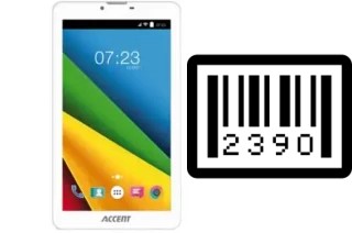 How to find the serial number on Accent Fast 7 4G