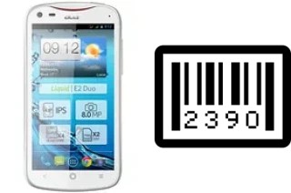 How to find the serial number on Acer Liquid E2