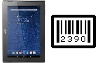 How to find the serial number on Acer Iconia Tab 10 A3-A30