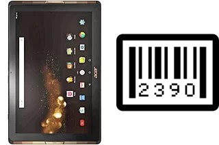 How to find the serial number on Acer Iconia Tab 10 A3-A40