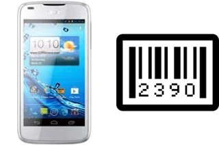 How to find the serial number on Acer Liquid Gallant Duo