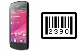 How to find the serial number on Acer Liquid Glow E330