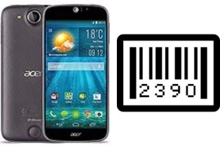 How to find the serial number on Acer Liquid Jade S