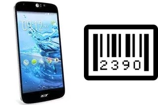 How to find the serial number on Acer Liquid Jade Z