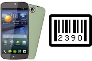 How to find the serial number on Acer Liquid Jade