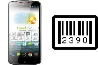 How to find the serial number on Acer Liquid S2