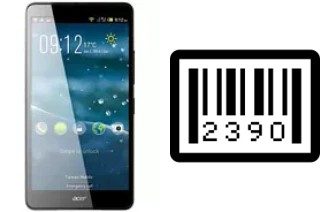 How to find the serial number on Acer Liquid X1