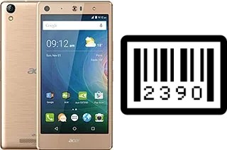 How to find the serial number on Acer Liquid X2