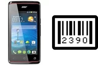 How to find the serial number on Acer Liquid Z200