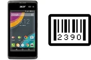 How to find the serial number on Acer Liquid Z220