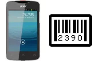 How to find the serial number on Acer Liquid Z3