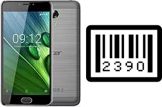 How to find the serial number on Acer Liquid Z6 Plus