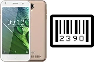 How to find the serial number on Acer Liquid Z6