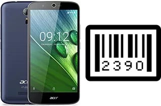 How to find the serial number on Acer Liquid Zest Plus