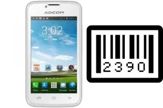 How to find the serial number on Adcom A430 Plus