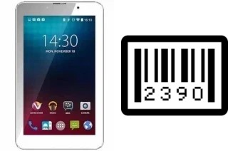 How to find the serial number on Advan i7 Plus