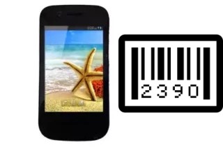 How to find the serial number on Advan S35A