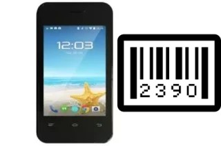 How to find the serial number on Advan S35H