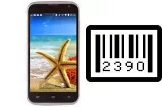 How to find the serial number on Advan S45A