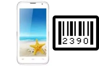 How to find the serial number on Advan S45C