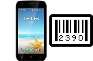 How to find the serial number on Advan S45D