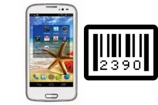 How to find the serial number on Advan S4A plus