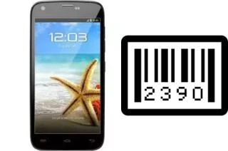 How to find the serial number on Advan S4H