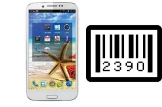 How to find the serial number on Advan S5J plus