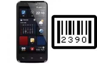 How to find the serial number on Advan S5K