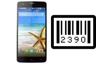 How to find the serial number on Advan S5X Plus