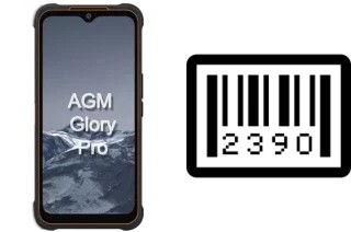 How to find the serial number on AGM GLORY PRO