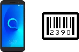 How to find the serial number on Alcatel 1 (2019)