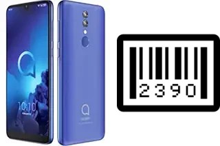 How to find the serial number on alcatel 3L