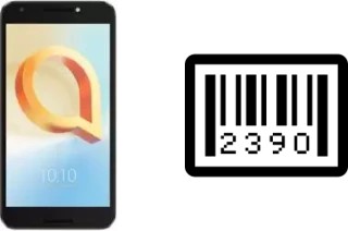 How to find the serial number on Alcatel A3 Plus 3G