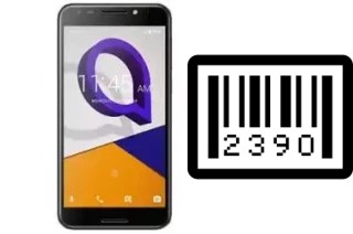 How to find the serial number on Alcatel A30 Fierce