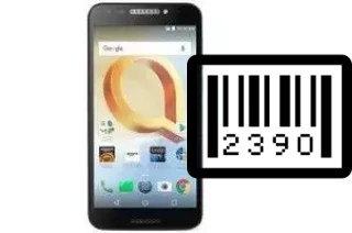 How to find the serial number on Alcatel A30 Plus