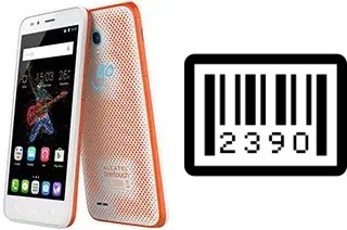 How to find the serial number on alcatel Go Play